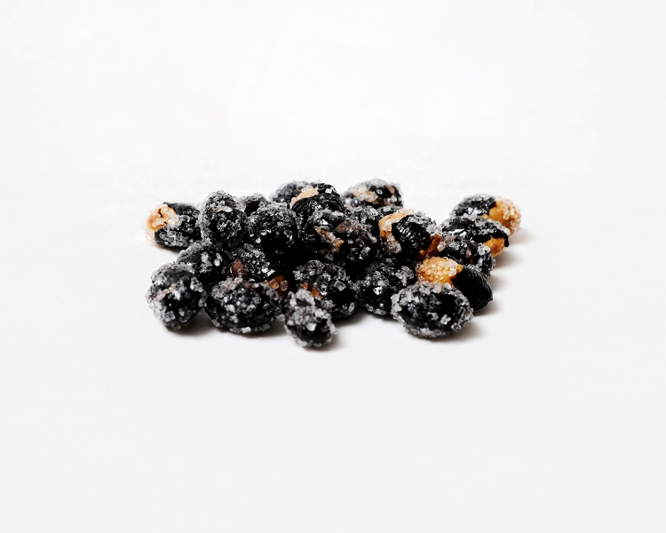 Crystalized Sugar Black Bean